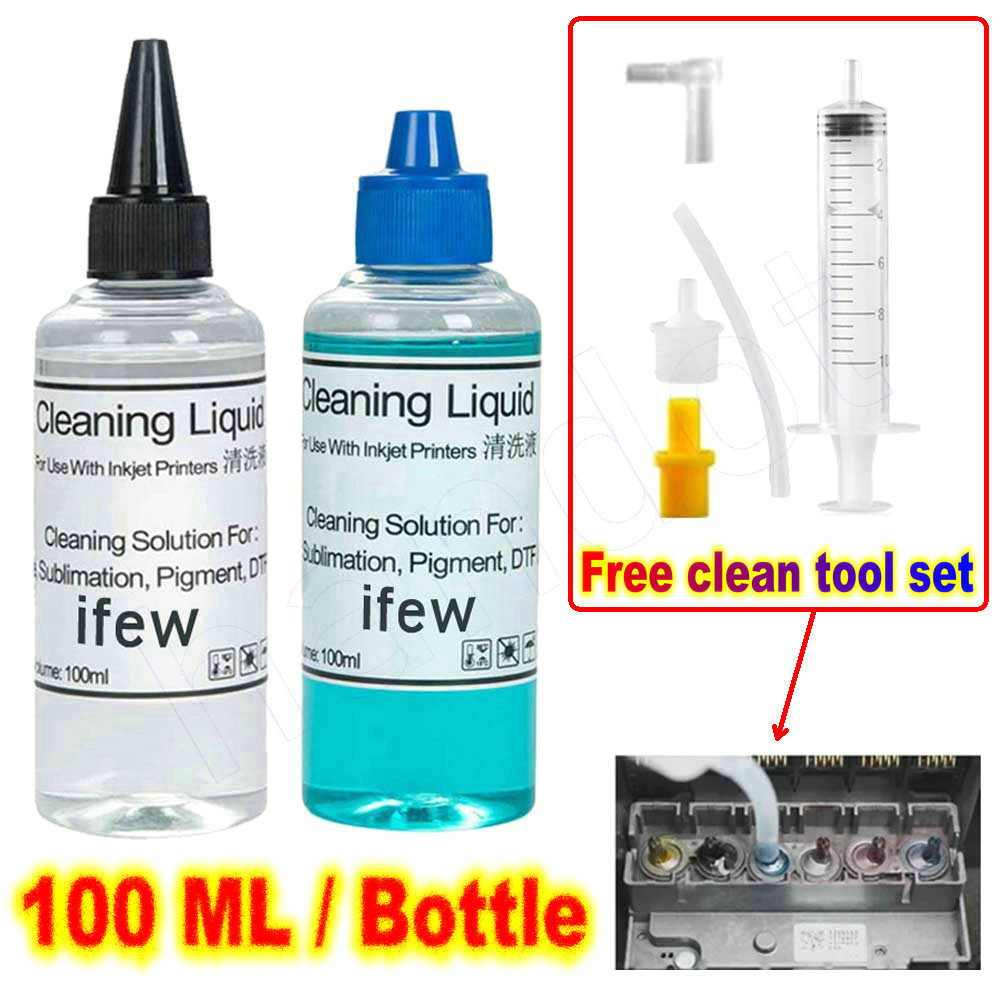 Print Head Cleaning Kit - Cairan Pembersih Nozzle Head Printer Inkjet