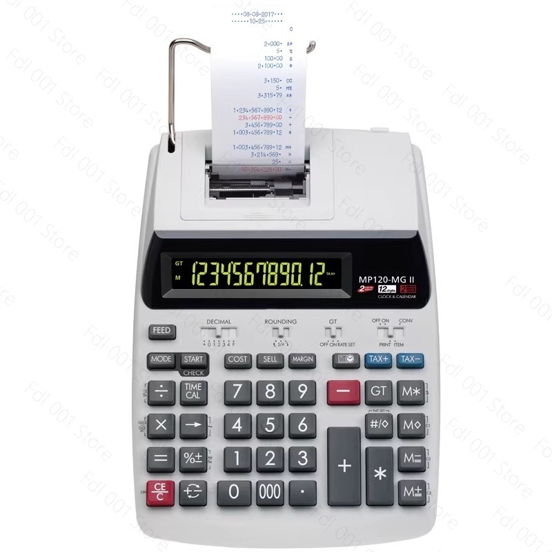 Commercial Printing Calculator - Kalkulator Cetak MP120-MG Komputer Cetak Komersial