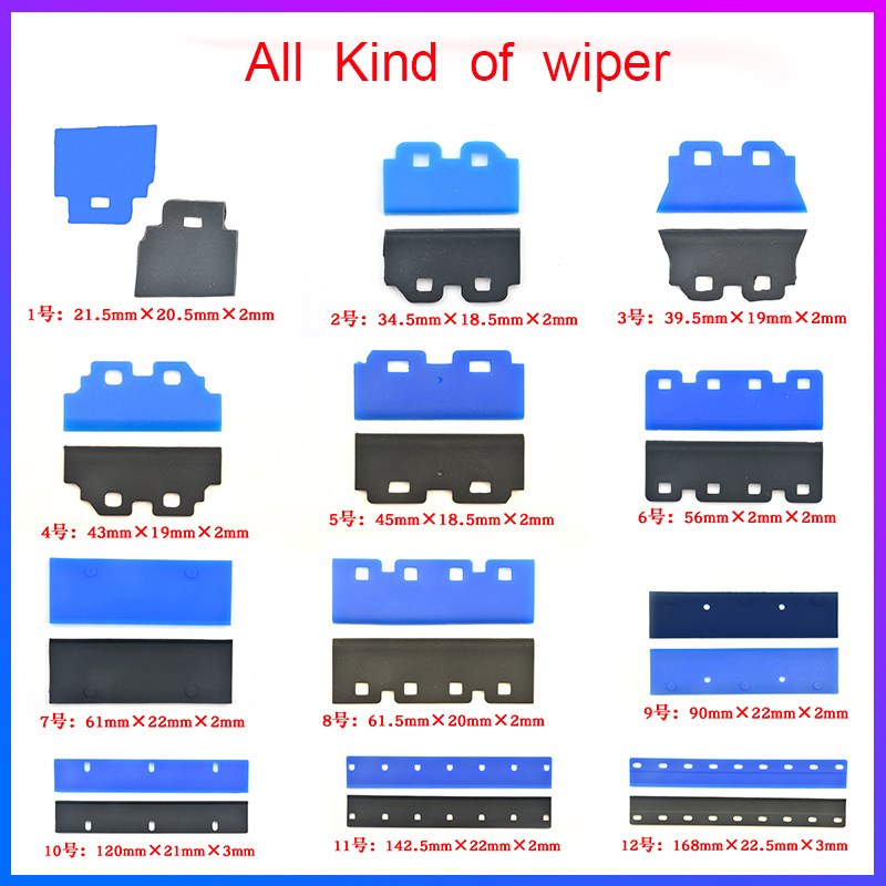 Print Head Cleaning Kit - JACA 5 Buah Wiper Karet Plotter
