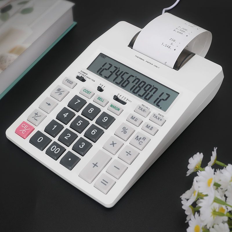 Commercial Printing Calculator - Kalkulator Pencetakan Monokrom Keuangan Kantor Profesional