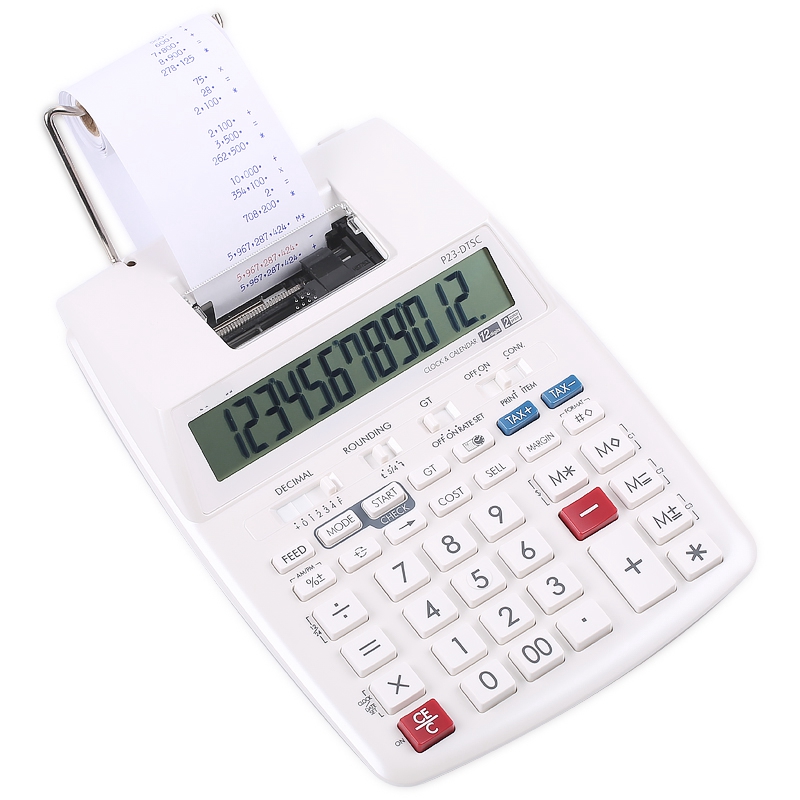 Baterai Komputer atau AC Power - Commercial Printing Calculator ulasan dan harga