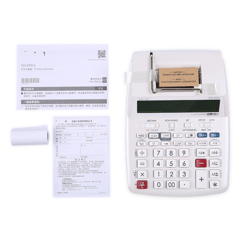 Baterai Komputer atau AC Power - Commercial Printing Calculator ulasan dan harga