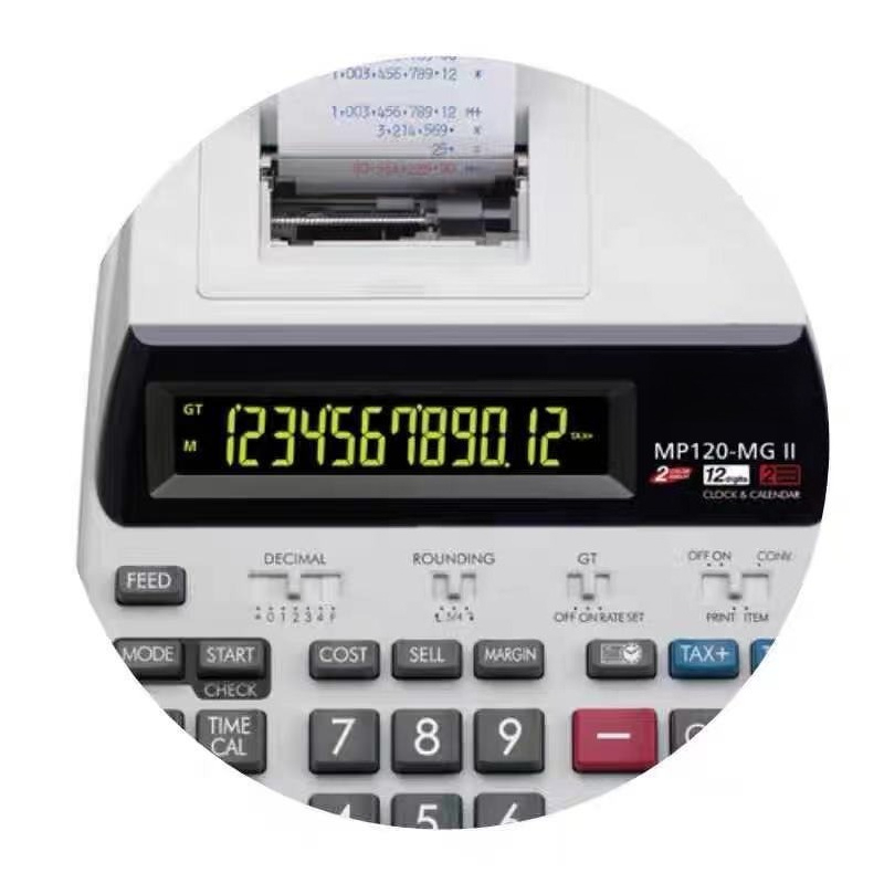 Kalkulator Pencetak MP-120MGII - Commercial Printing Calculator ulasan dan harga
