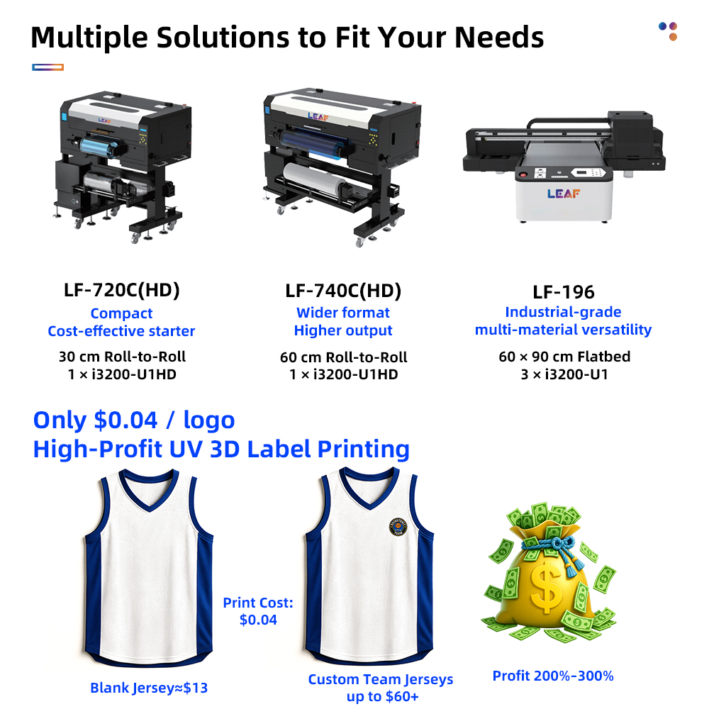 Printer Label UV DTF LEAF I320 - Dtf Printer Machine ulasan dan harga